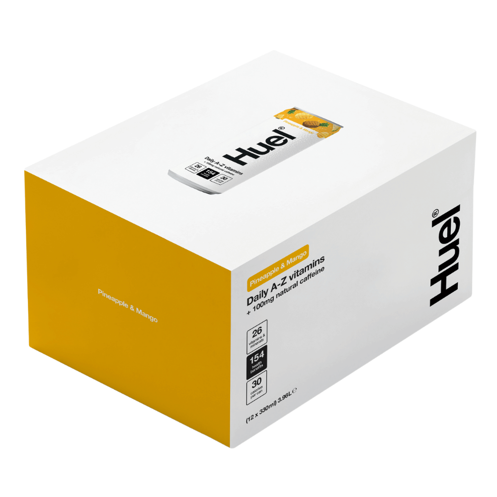 Huel Daily A-Z Vitamins 12x330ml Pineapple & Mango
