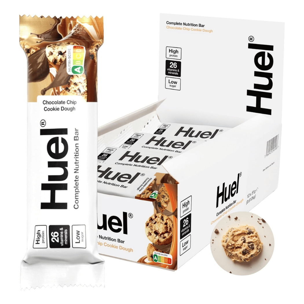 Huel Complete Nutrition Bar 12x55g Cookie Dough