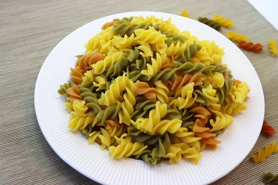 Economike Gluten free corn pasta tricolor fusilli 400g