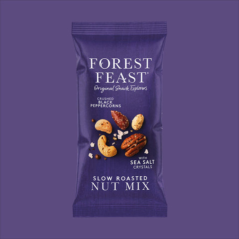 Forest Feast - Sea Salt & Black Peppercorn Nut Mix 40g