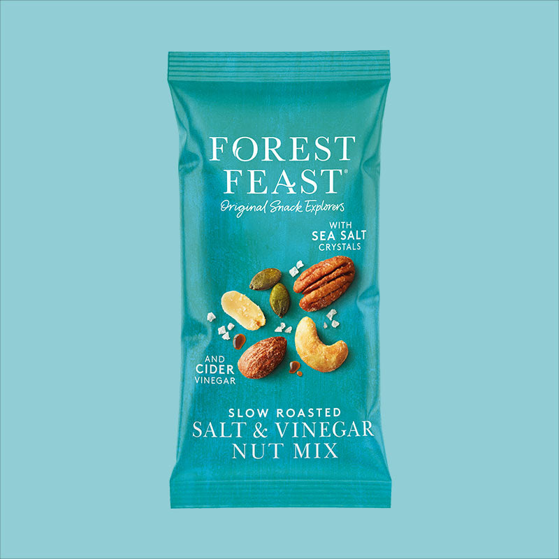 Forest Feast - Slow Roasted Sea Salt & Vinegar Nut Mix 40g