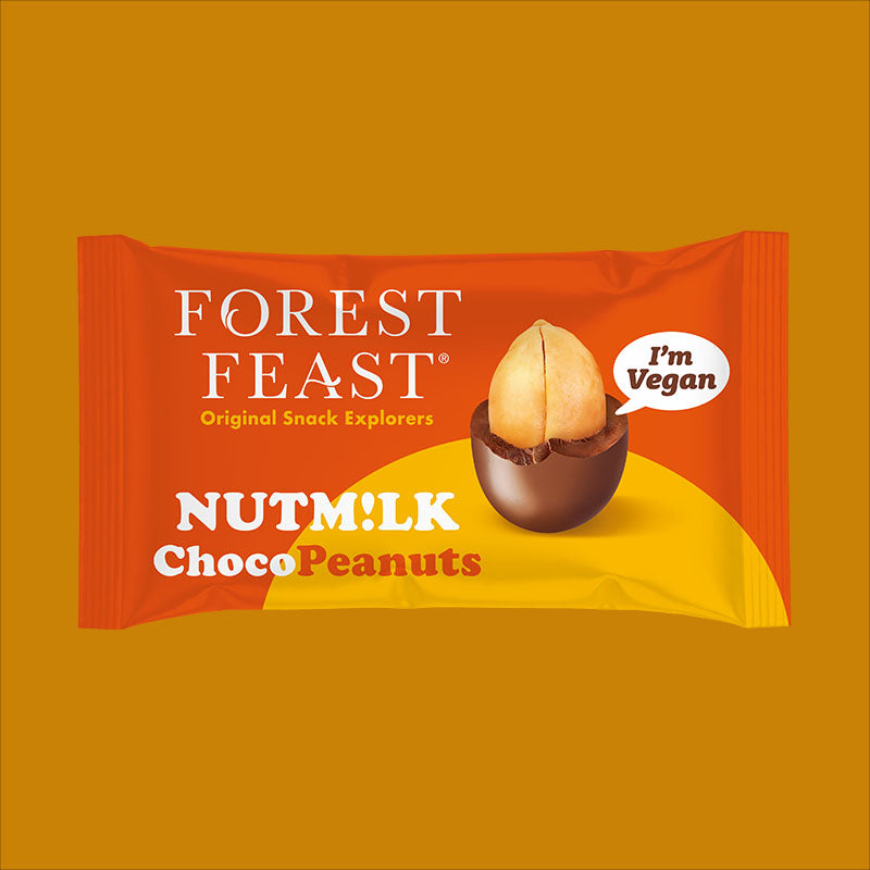 Forest Feast - Nutmilk Vegan Chocolate Peanuts 35g