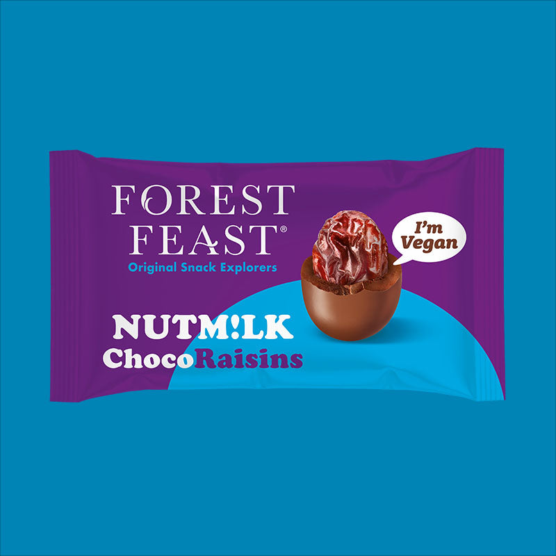 Forest Feast - Nutmilk Vegan Chocolate Raisins 35g