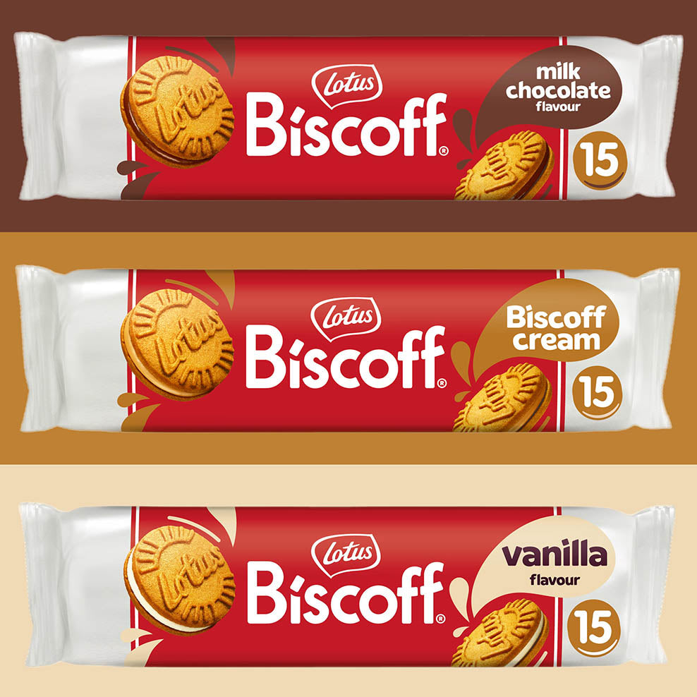 Lotus Biscoff Sandwich Biscuit Selection