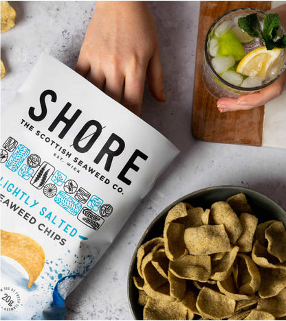 Shore Seaweed Chips - Lightly Salted 25g