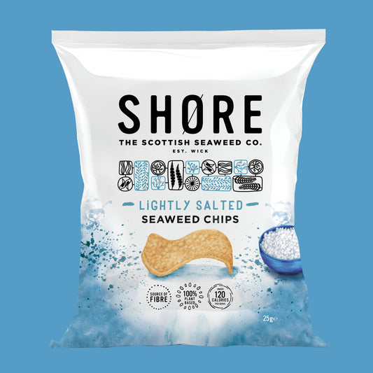 Shore Seaweed Chips - Lightly Salted 25g