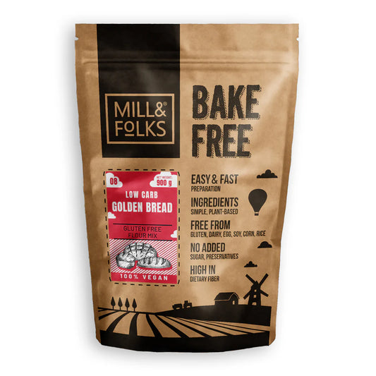 Bake-Free Low Carb Golden Bread flour mixture 900g