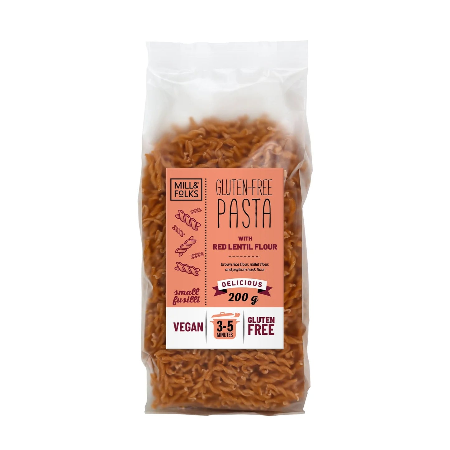 Gluten-Free Pasta Small fusilli 200g
