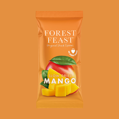 Forest Feast Slow Dried Mango Snack Pack 35g