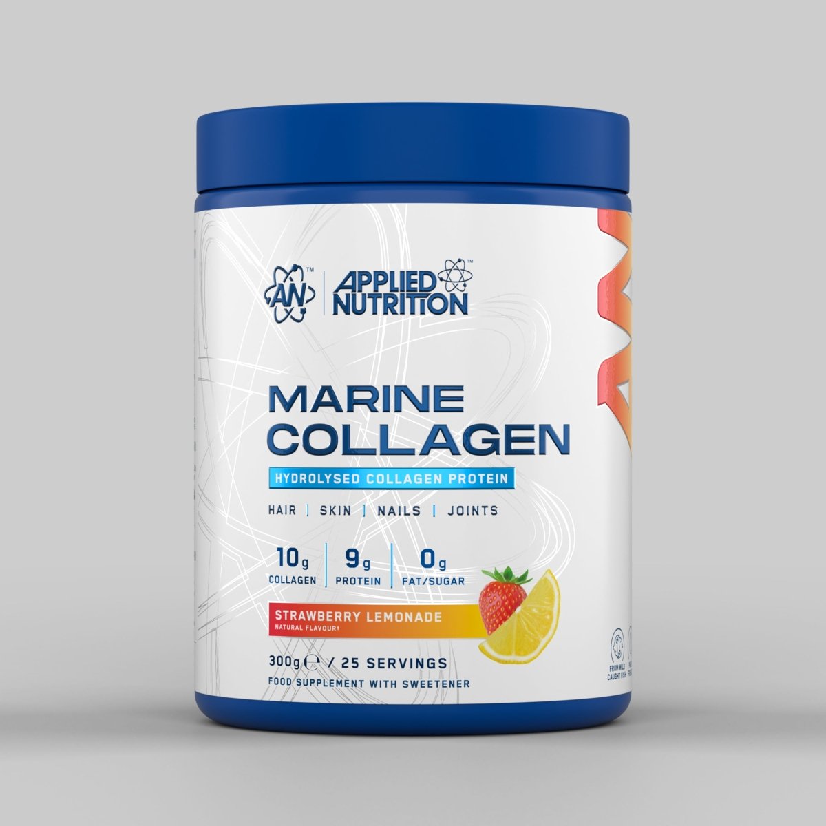 Applied Nutrition Marine Collagen 300g Strawberry Lemonade