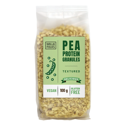 Mill & Folks - Pea Protein granules 100g