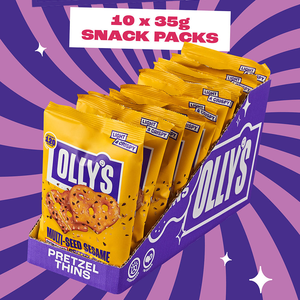 Olly's - Multi-Seed Sesame Pretzel 10x35g