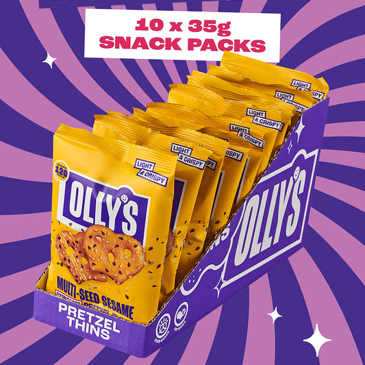 Olly's - Multi-Seed Sesame Pretzel 10x35g