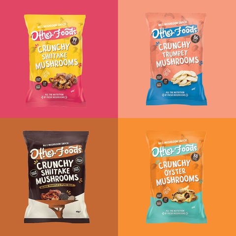 Other Foods - Mushroom snack mixed case selection