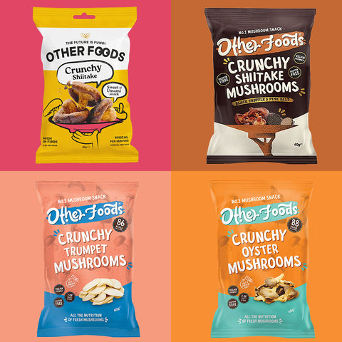 Other Foods - Mushroom snack mixed case selection