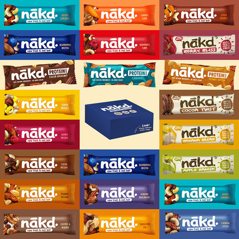 NAKD I can't Decide Selection (pack of 24 bars)