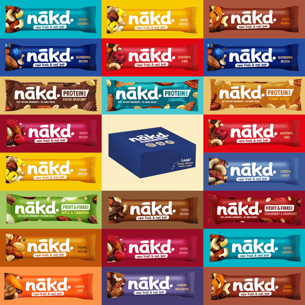 NAKD I can't Decide Selection (pack of 24 bars)