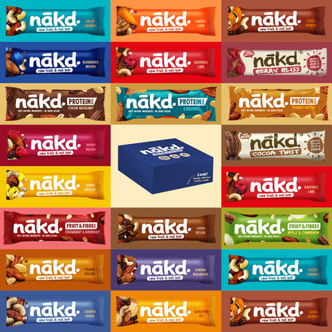 NAKD I can't Decide Selection (pack of 24 bars)