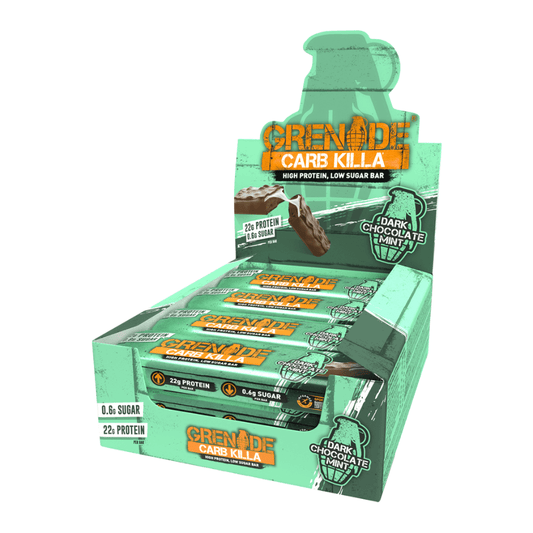 Grenade Protein Bar 12x60g Dark Choc Mint