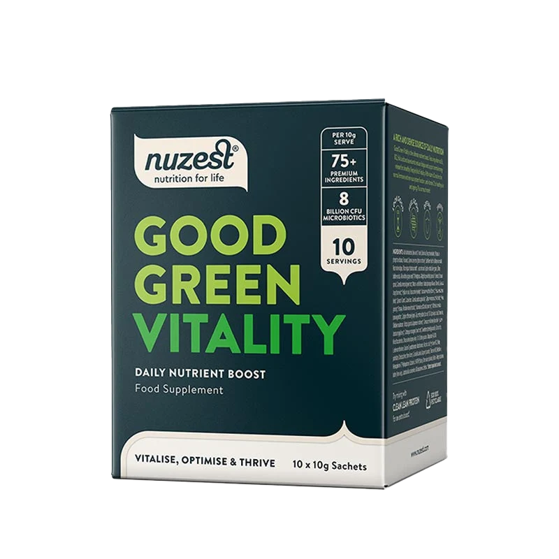 Nuzest Good Green Vitality 10x10g Refreshingly Natural