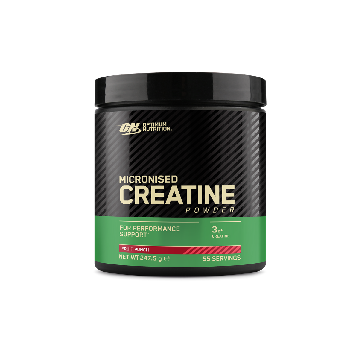 Optimum Nutrition Micronised Creatine 247.5g Fruit Punch