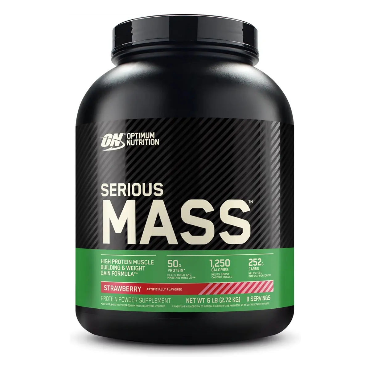 Optimum Nutrition Serious Mass 2.73kg Strawberry