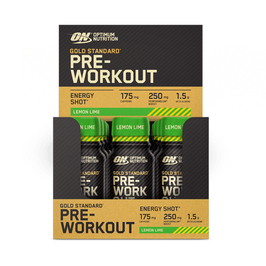 Optimum Nutrition Gold Standard Pre-Workout Shot 60ml Lemon & Lime