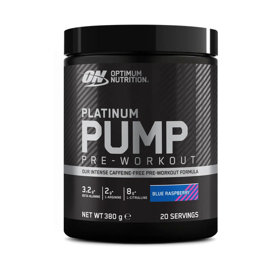Optimum Nutrition Platinum Pump 380g Blue Razz