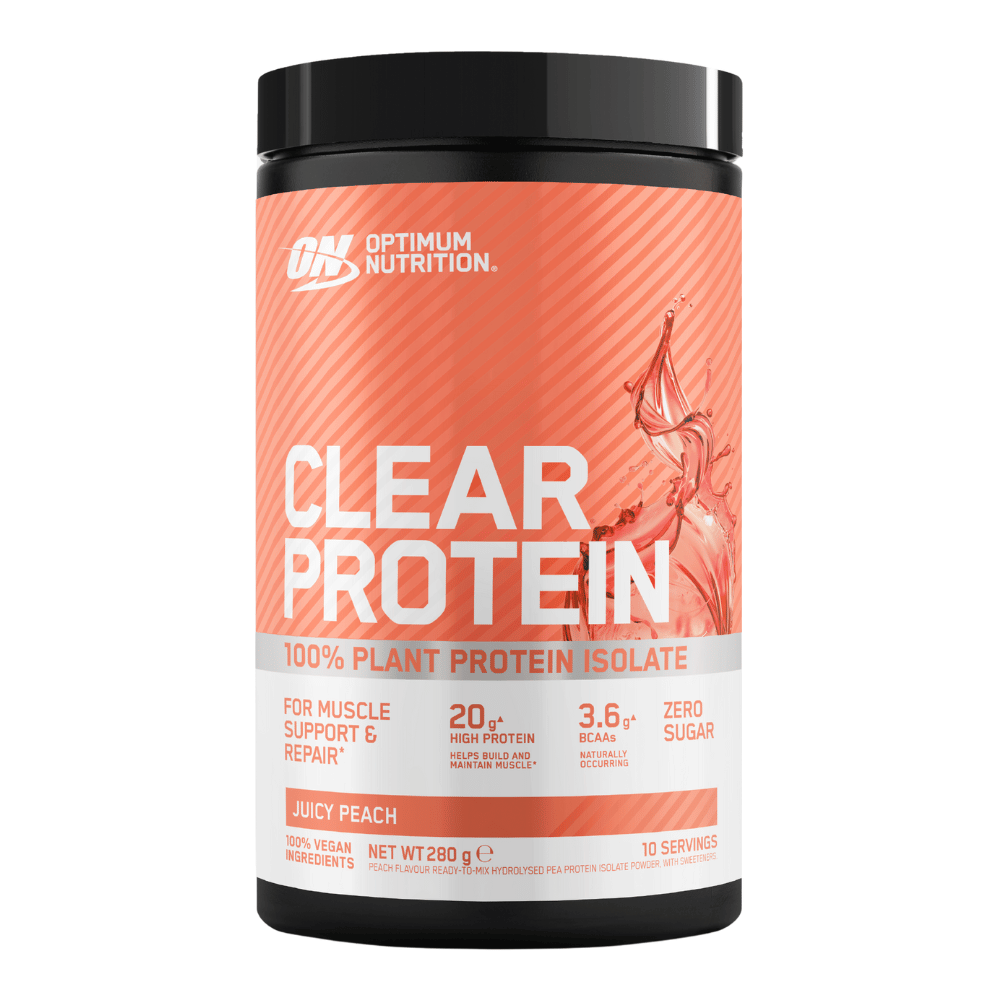 Optimum Nutrition Clear Protein 100% Plant Protein 280g Juicy Peach