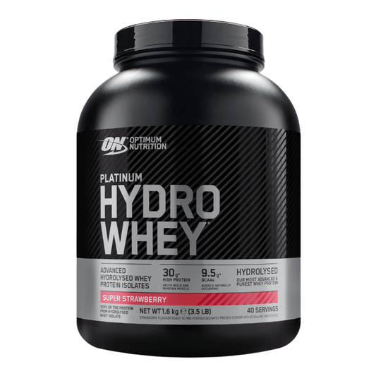 Optimum Nutrition Platinum Hydro Whey 1.6kg Strawberry