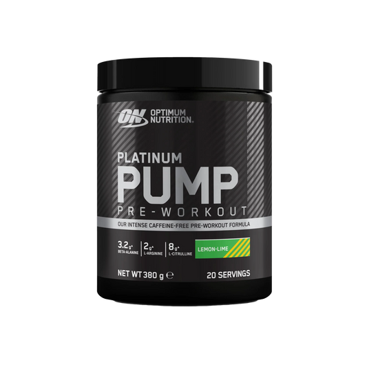 Optimum Nutrition Platinum Pump 380g Lemon Lime