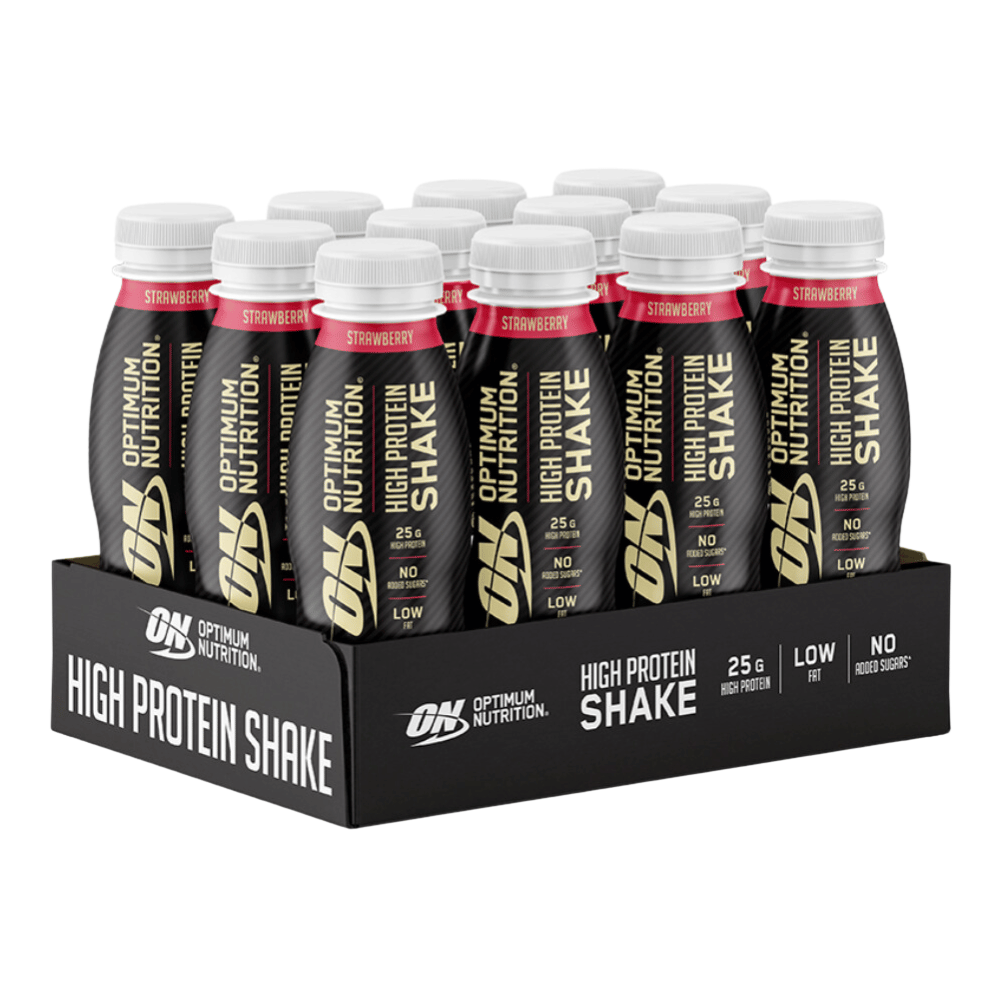 Optimum Nutrition Protein Shake 12x330ml Strawberry