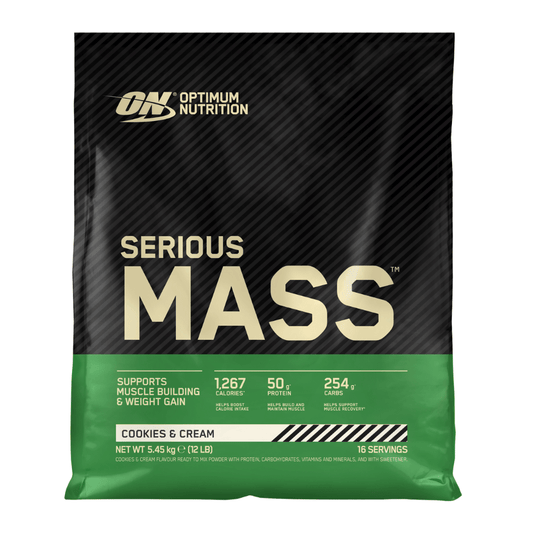 Optimum Nutrition Serious Mass 5.45kg Cookies & Cream