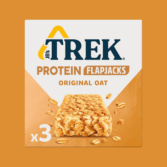 JB's Trek Original Oat Protein Flapjack 3x50g
