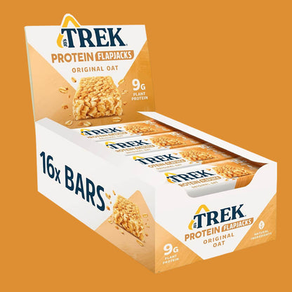 JB's Trek Original Oat Protein Flapjack Pack of 16
