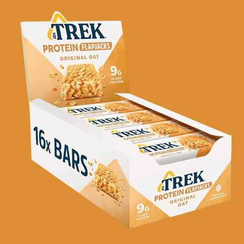 Trek Original Oat Protein Flapjack Pack of 16