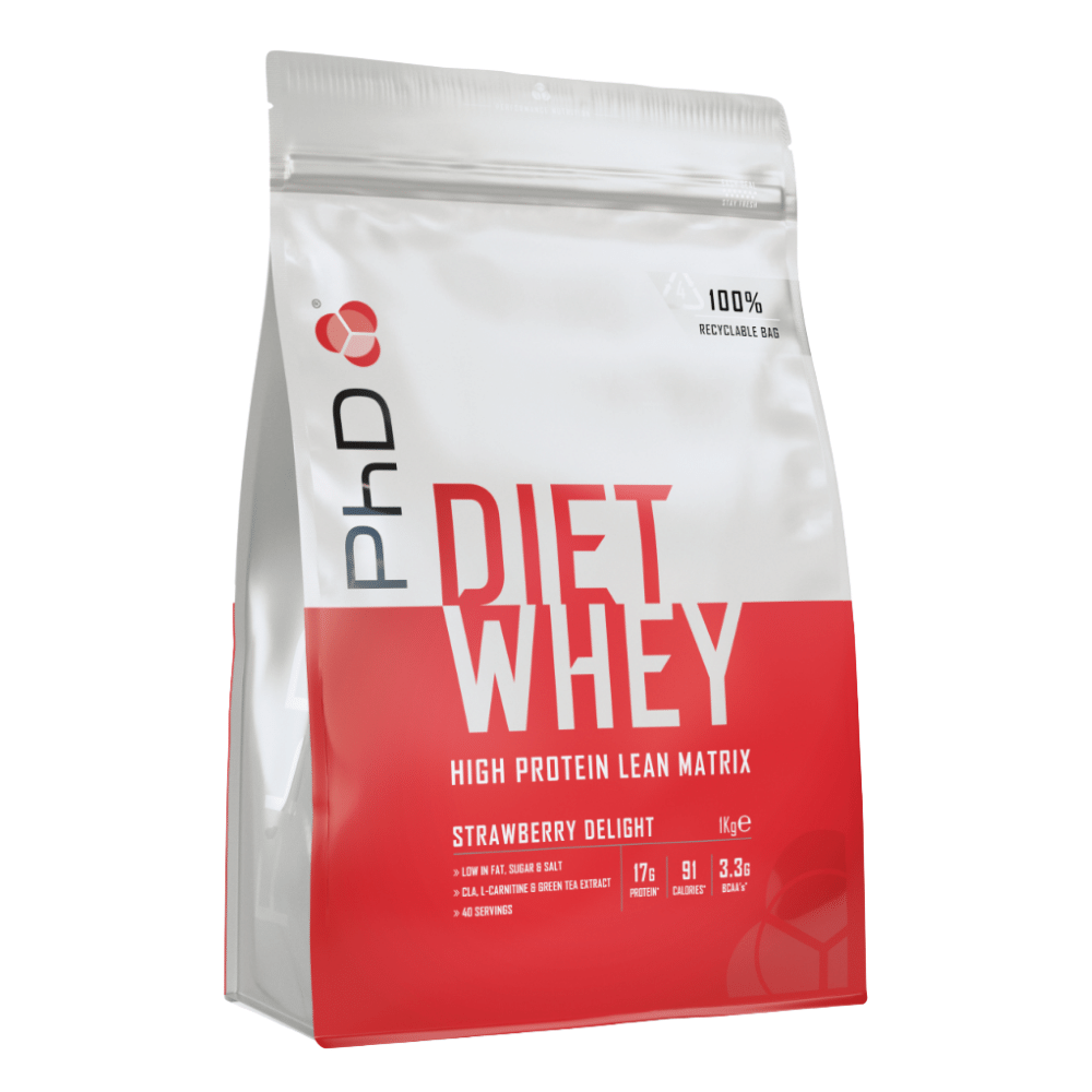 PhD Nutrition Diet Whey 1kg Strawb Delight