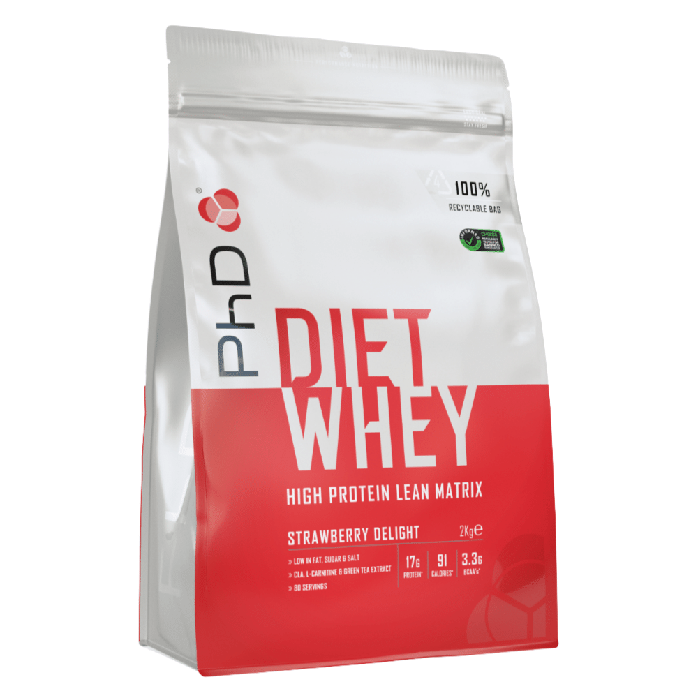 PhD Nutrition Diet Whey 2kg Strawberry