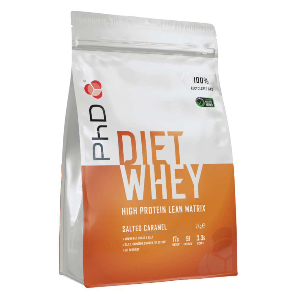PhD Nutrition Diet Whey 2kg Salted Caramel