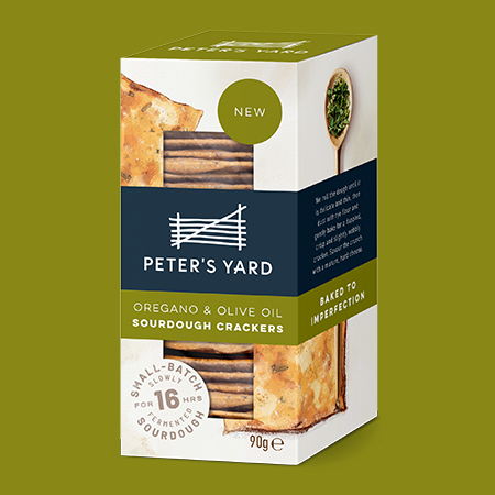 Peter's Yard- Oregano & Olive Oil Sourdough Crackers