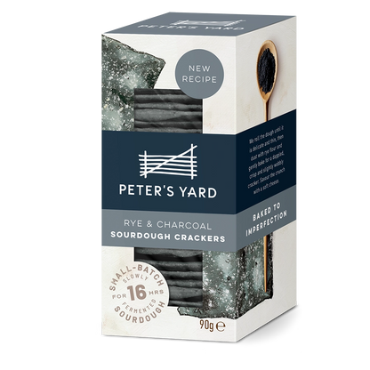 Peter's Yard- Rye & Charcoal Sourdough Crackers