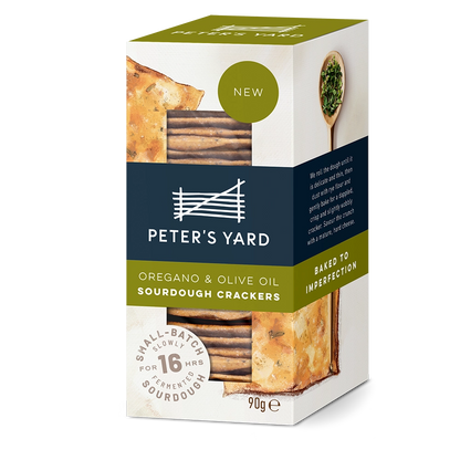 Peter's Yard- Oregano & Olive Oil Sourdough Crackers