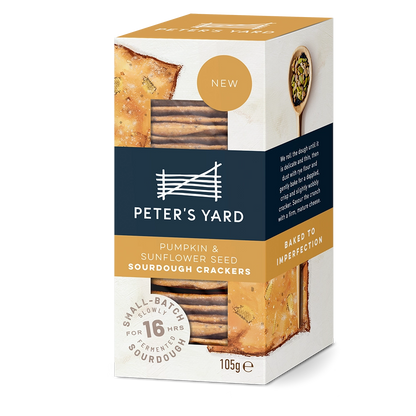 Peter's Yard - Pumpkin & Sunflower Seed Sourdough Cracker