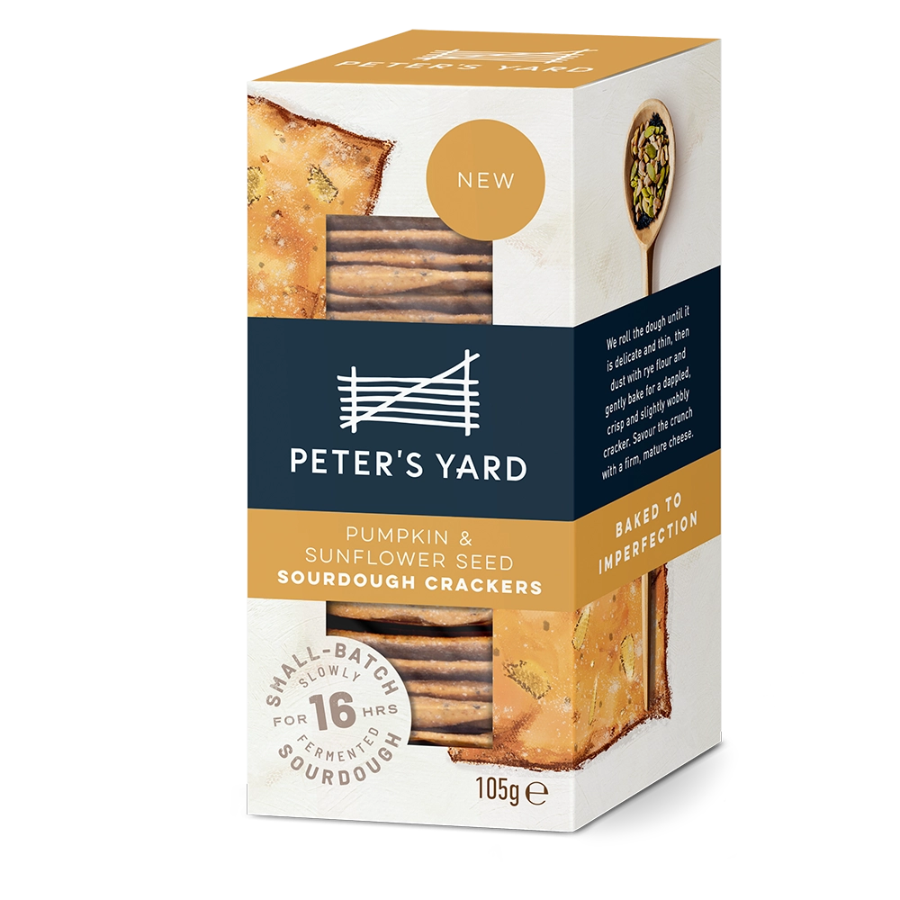 Peter's Yard - Pumpkin & Sunflower Seed Cracker NEW!