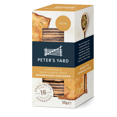 Peter's Yard - Pumpkin & Sunflower Seed Cracker NEW!