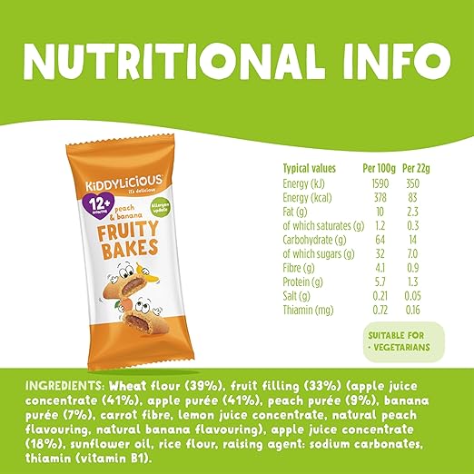 Nutritional information (full)
