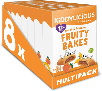 Kiddylicious - Peach & Banana Fruity Bakes