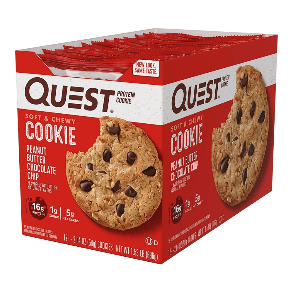 Quest Nutrition Cookie 12x59g Peanut Butter Chocolate Chip