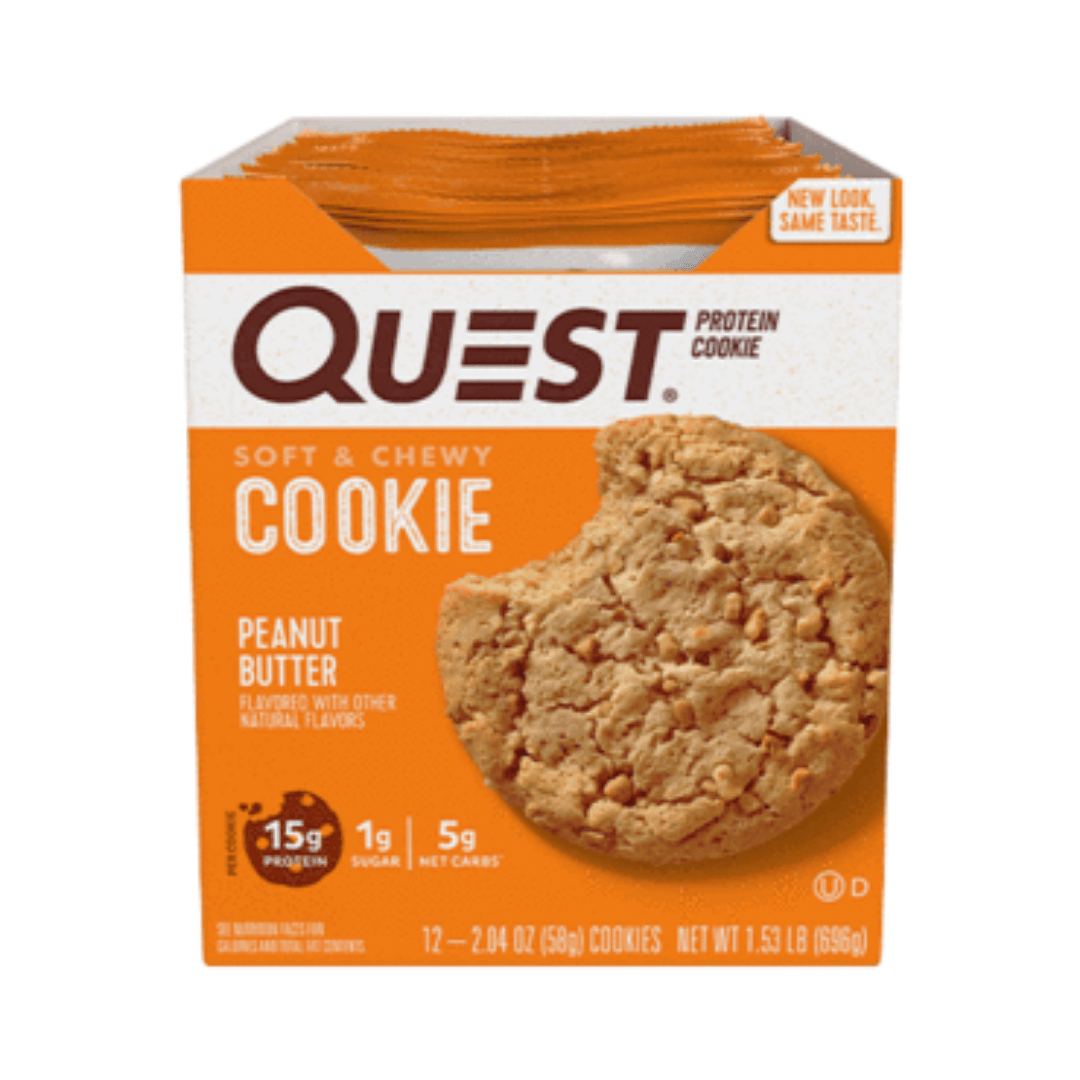 Quest Nutrition Cookie 12x59g Peanut Butter