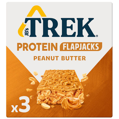 JB's Trek Peanut Butter Protein Flapjack 3x50g